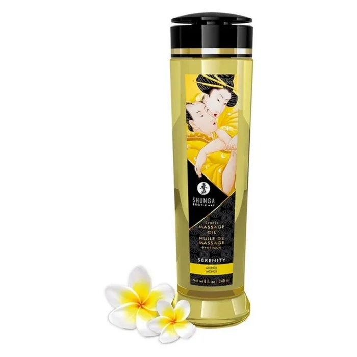 Vibrators Shunga Olio per Massaggio Serenity Monoi Shunga 250 ml