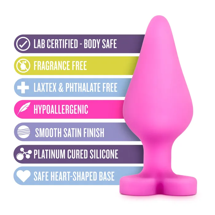 Blush Novelties Naughtier Candy Hearts Ride Me Pink | Vibrators