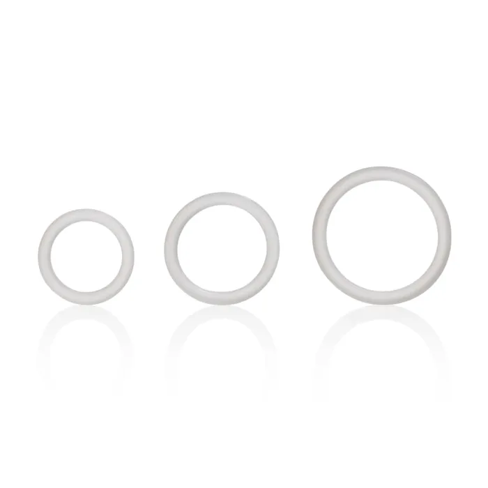 CalExotics Anal | Silicone Support Rings - Clear CalExotics Anal | Silicone Support Rings - Clear
