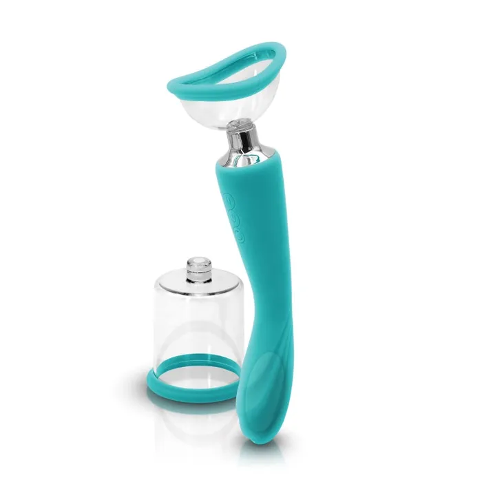 Nsnovelties Vibrators | Inya Pump N Vibe - Teal Nsnovelties Vibrators | Inya Pump N Vibe - Teal