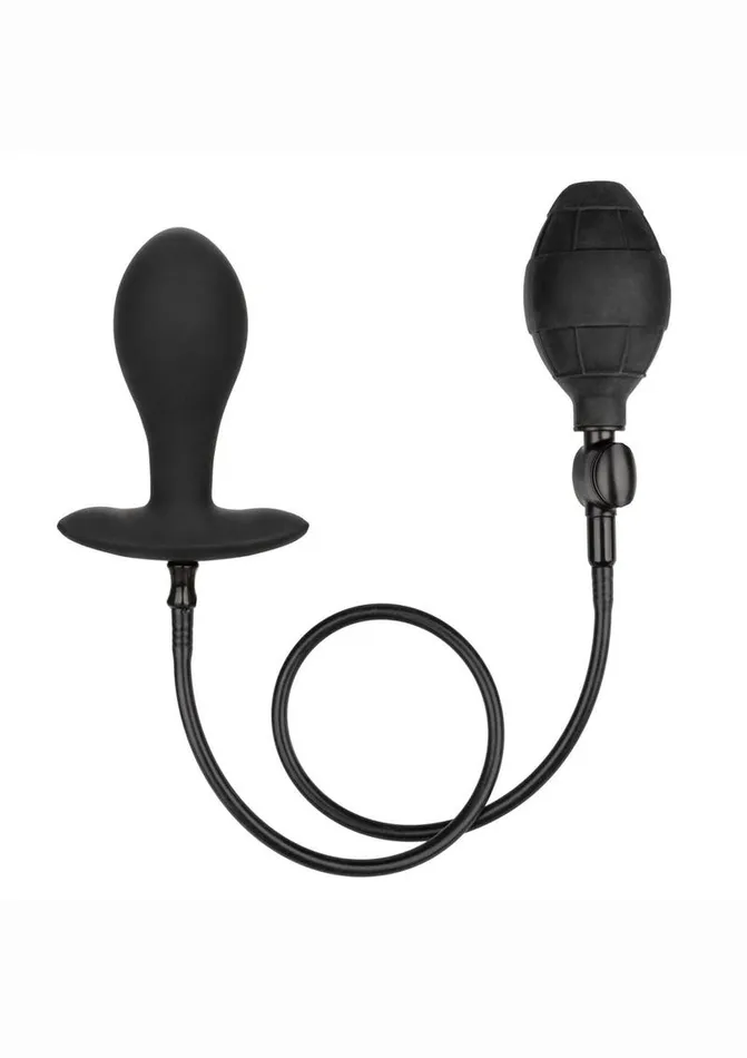 Anal Weighted Silicone Inflatable Plug Anal