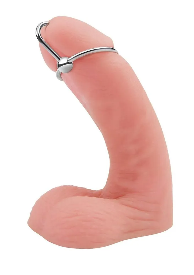 Dildos Blue Line CandB Gear Blue Line Stainless Steel Sperm Stopper