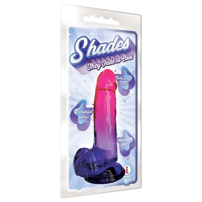 Dildos Shades 8 Jelly TPR Dong Plum 203 cm Dong Icon Brands Dildos Shades 8 Jelly TPR Dong Plum 203 cm Dong Icon Brands