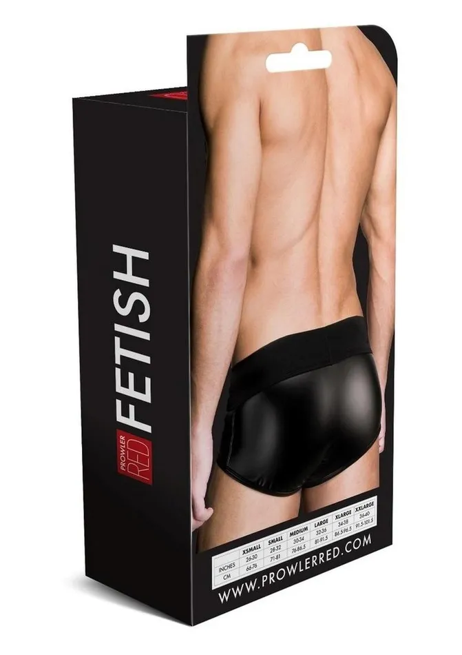 Prowler Red Prowler Red Wetlook Brief Blk Sm Vibrators