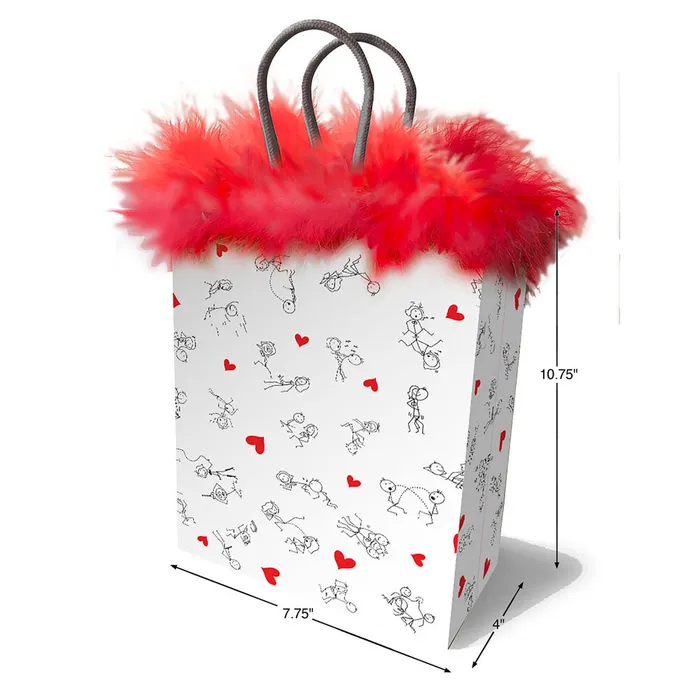 Vibrators Little Genie Stick Figures Gift Bag Novelty Gift Bag Vibrators Little Genie Stick Figures Gift Bag Novelty Gift Bag