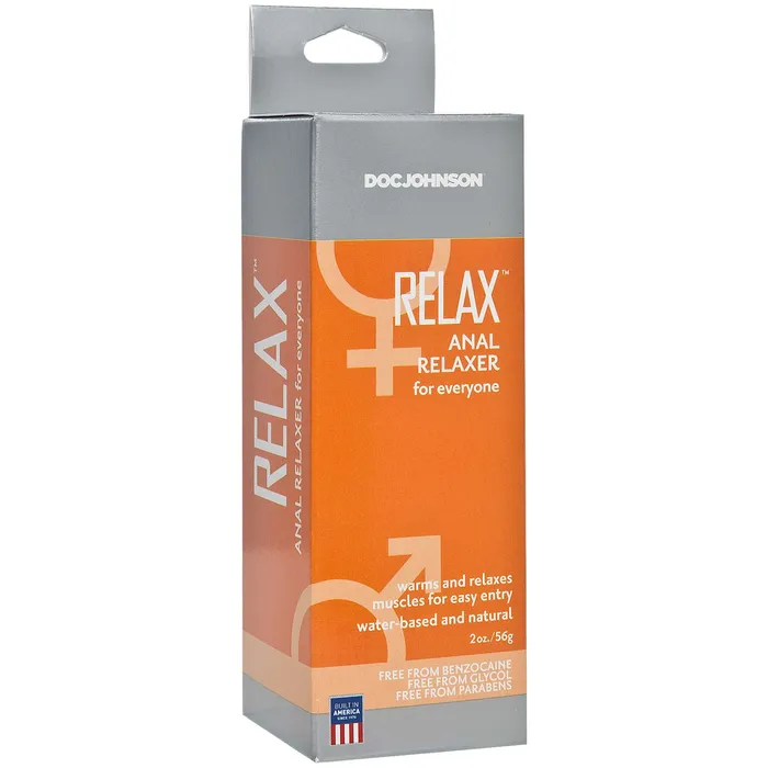 Doc Johnson Anal Relax Anal Relaxer for Everyone 2 Oz Boxed