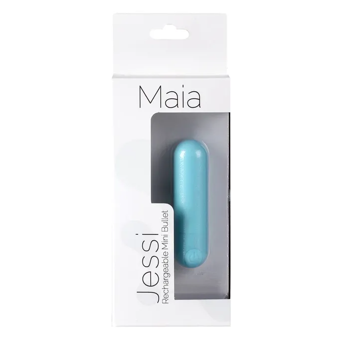 Female Sex Toys Jessi Super Charged Mini Teal Bullet Vibrator Maia Toys
