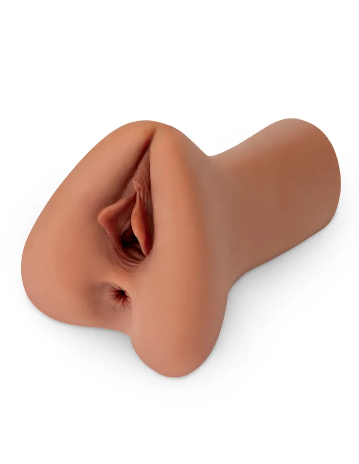 PDX Brands Pick Your Pleasure XL Stroker Brown Male Sex Toys PDX Brands Pick Your Pleasure XL Stroker Brown Male Sex Toys
