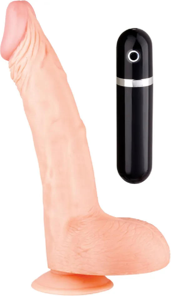 Dildos Excellent Power 11 Vibrating Dong Flesh