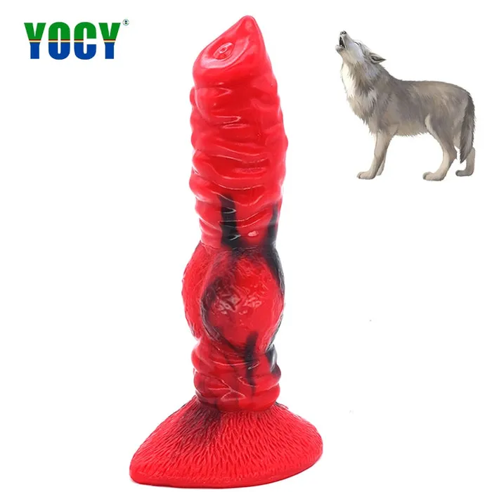 Javaughn69ways Male Sex Toys Realistic Wolf Penis
