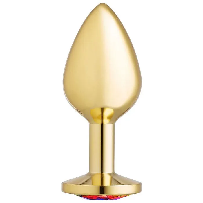 Cloud 9 Novelties Male Sex Toys Could 9 Gems Gold Anal Plug Medium