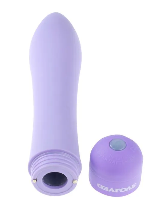 Evolved Novelties Vibrators Fleur De Lis Seduction 6in Vibrator Purple