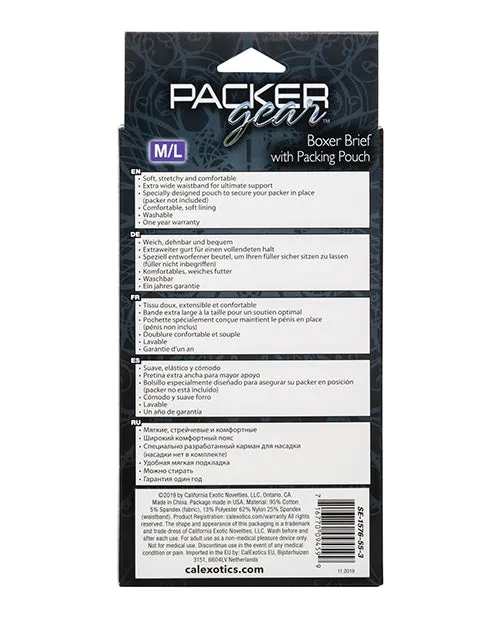 CalExotics Female Sex Toys Packer Gear Boxer Brief With Packing Pouch