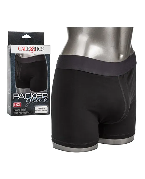 CalExotics Female Sex Toys Packer Gear Boxer Brief With Packing Pouch