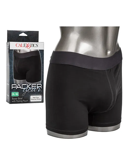 CalExotics Female Sex Toys Packer Gear Boxer Brief With Packing Pouch