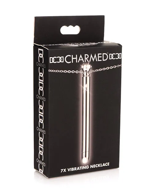 Female Sex Toys Charmed 7x Vibrating Necklace XR Brands Female Sex Toys Charmed 7x Vibrating Necklace XR Brands