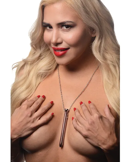 Female Sex Toys Charmed 7x Vibrating Necklace XR Brands Female Sex Toys Charmed 7x Vibrating Necklace XR Brands
