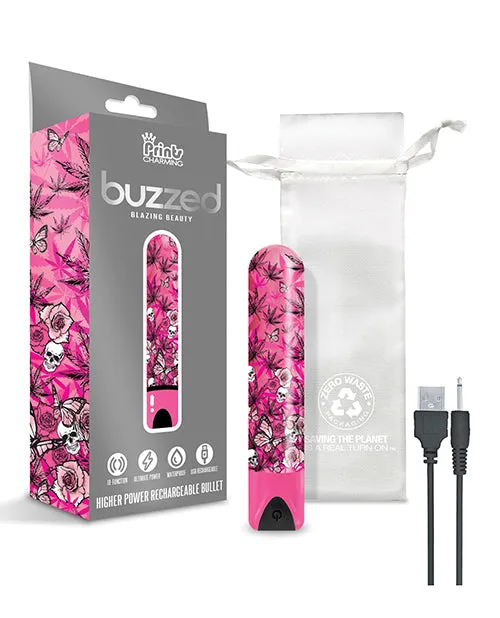 Global Novelties Buzzed 35 Rechargeable Bullet Female Sex Toys
