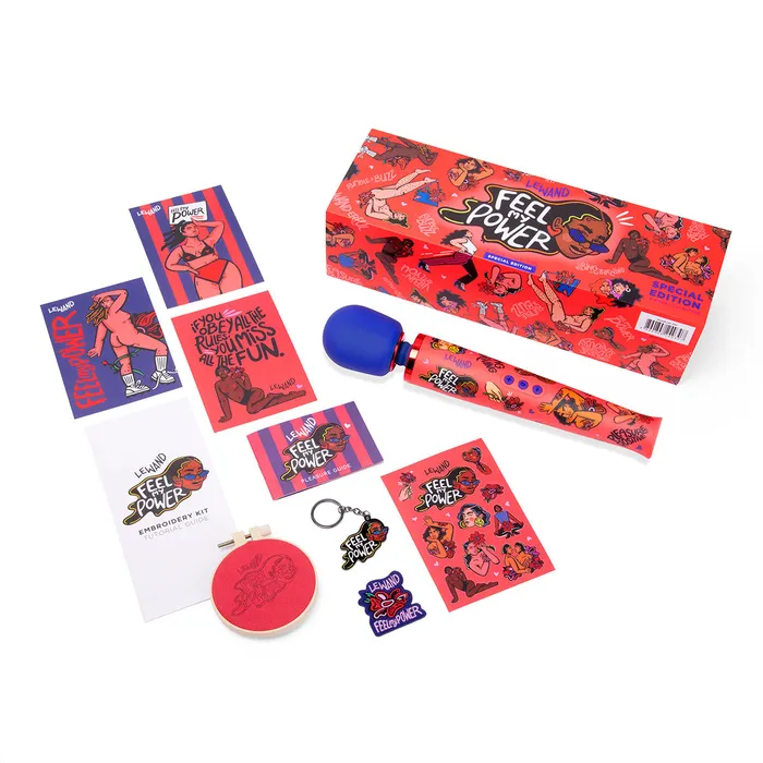 Le Wand Special Edition Kelly Malka Feel My Power Wand Le Wand Vibrators