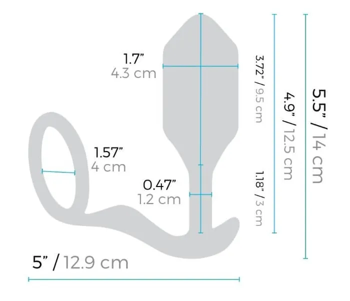 Vibrators bVibe Vibrating Snug and Tug bVibe