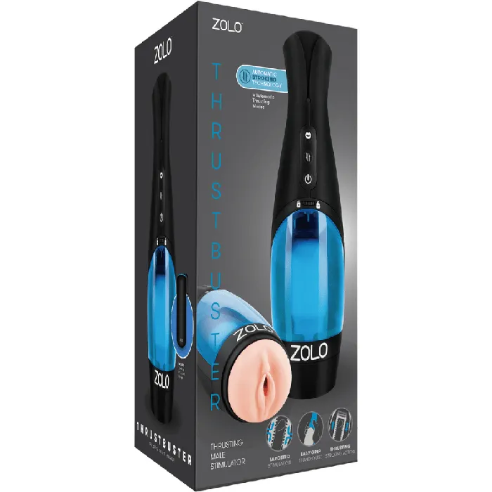 ZOLO Thrustbuster Moaning Thrusting Masturbator Zolo Male Sex Toys
