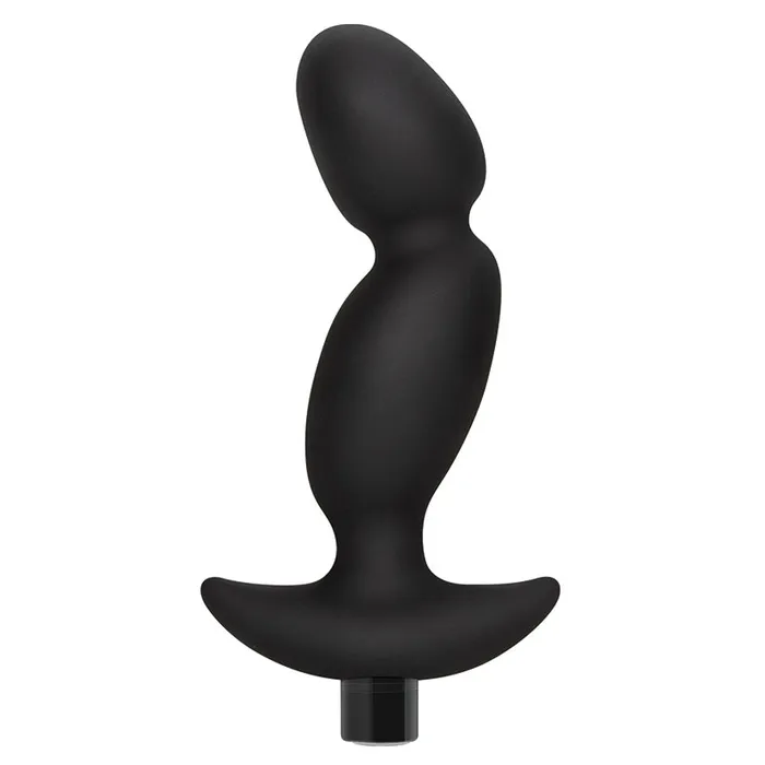 Anal Adventures Platinum Silicone Vibrating Prostate Massager 04 Black Blush Male Sex Toys Anal Adventures Platinum Silicone Vibrating Prostate Massager 04 Black Blush Male Sex Toys