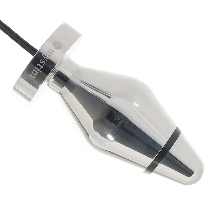 Anal mystim Little John Aluminum EStim Butt Plug in Small