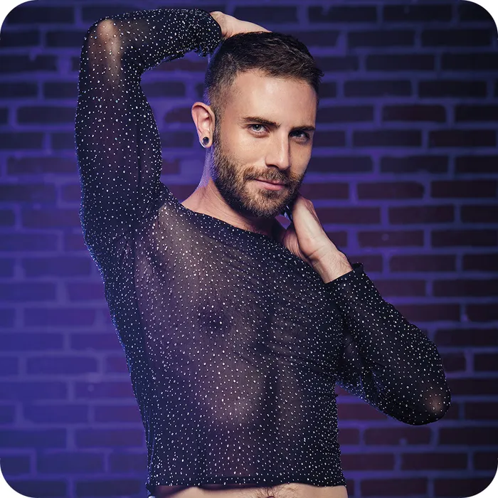 CalExotics Male Sex Toys Radiance Long Sleeve Shirt