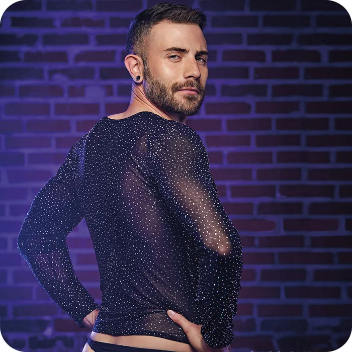CalExotics Male Sex Toys Radiance Long Sleeve Shirt