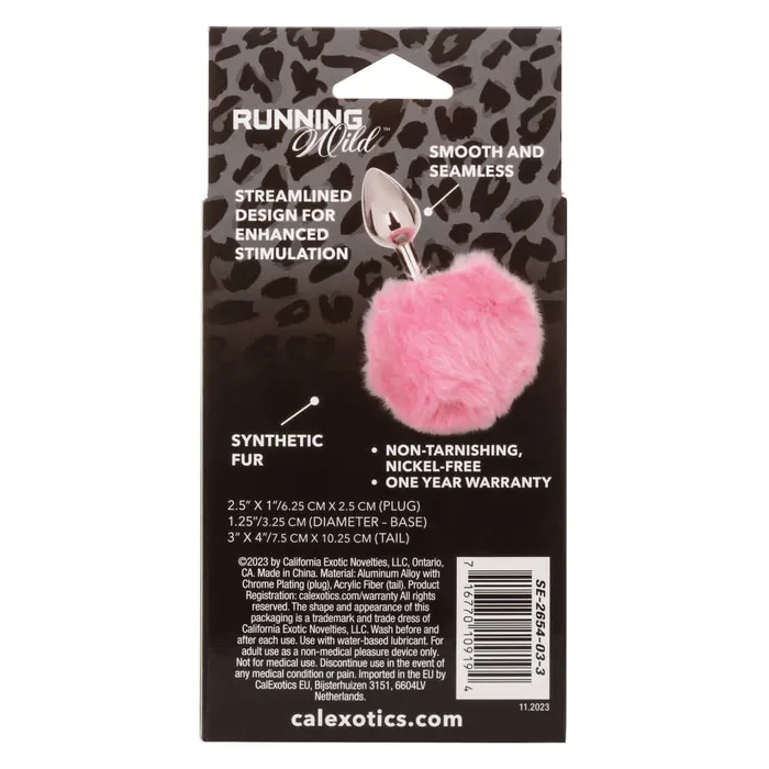 California Exotic Novelties Anal Running Wild Pink Bunny Butt Plug A Playful Adventure in Sensuality