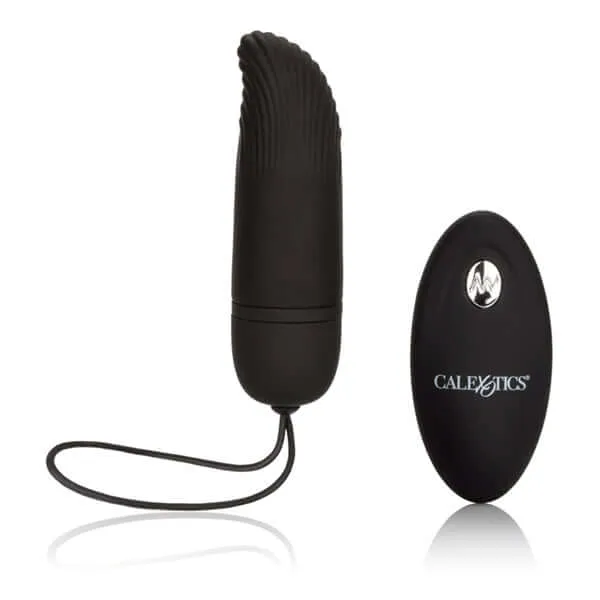 California Exotic Novelties Female Sex Toys Silicone Remote Ridged G Vibrator 12 Functions Waterproof Remote Controlled