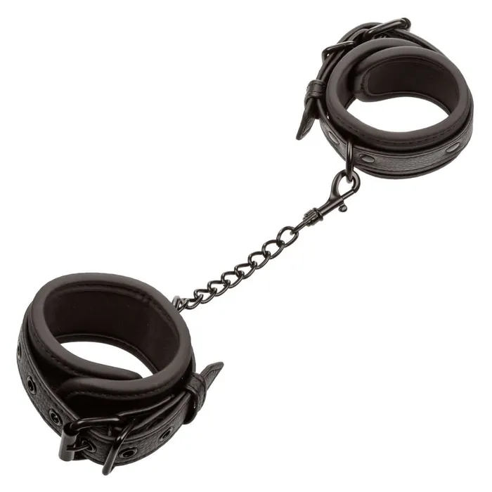 California Exotic Novelties Restraints Nocturnal Wrist Cuffs Adjustable and Durable with HeavyDuty Chain