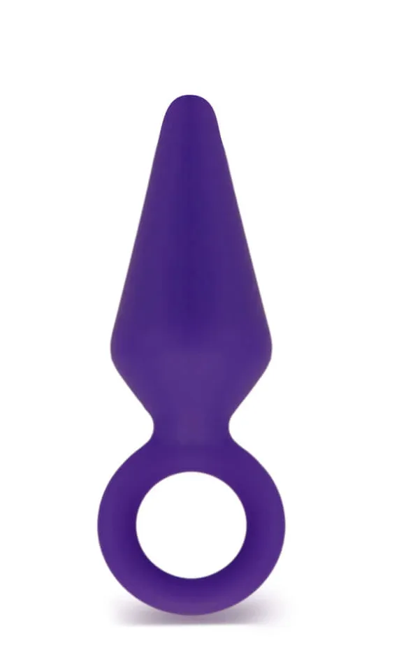 Candy Rimmer Purple Butt Plug Pure Silicone BeginnerFriendly Anal Toy Blush Novelties Anal