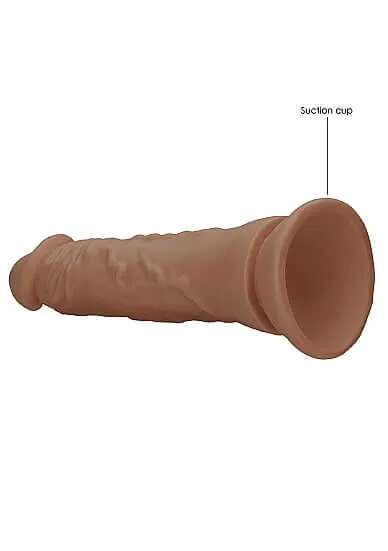 Dildos SHOTS AMERICA RealRock 9Inch Medium Skin Tone Dildo Lifelike Pleasure Without Compromise