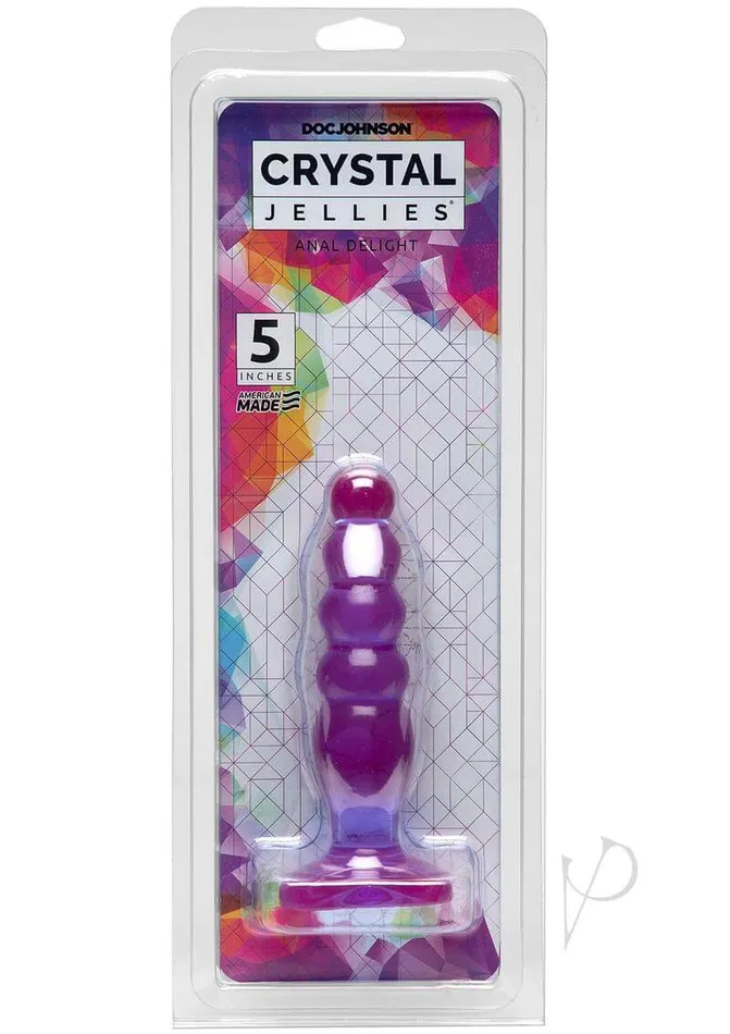 Doc Johnsons Crystal Jellies 5 Anal Delight Purple Graduated Pleasure for Ultimate Satisfaction Doc Johnson Enterprises Anal Doc Johnsons Crystal Jellies 5 Anal Delight Purple Graduated Pleasure for Ultimate Satisfaction Doc Johnson Enterprises Anal