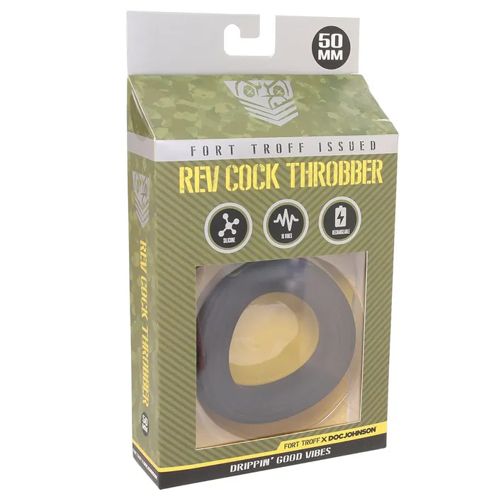 Fort Troff Rev Cock Throbber Ring in 50mm Doc Johnson Male Sex Toys
