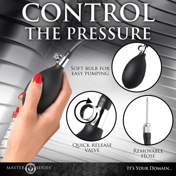 Male Sex Toys Master Series Ass Bound Anchor Inflatable Anal Plug by XR Brands XR Brands