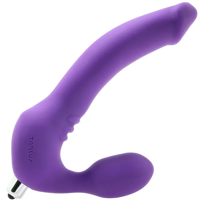 Tantus Strapless Original Double Vibrating Dildo in Violet Female Sex Toys