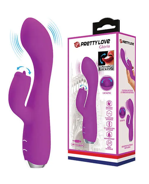 Vibrators Pretty Love Pretty Love Gloria Licking Rabbit Vibrator 12 Vibration Functions Fuchsia Vibrators Pretty Love Pretty Love Gloria Licking Rabbit Vibrator 12 Vibration Functions Fuchsia