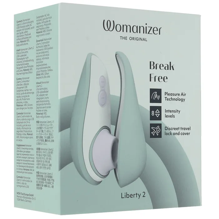 Womanizer Female Sex Toys Womanizer Liberty 2 Clitoral Stimulator in Sage