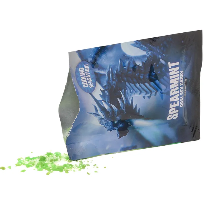 XR Brands Dildos Creature Cocks BJ Pops Candy 32oz90g in Spearmint
