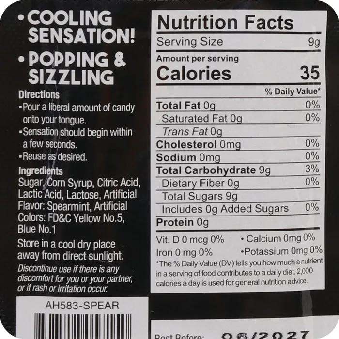 XR Brands Dildos Creature Cocks BJ Pops Candy 32oz90g in Spearmint