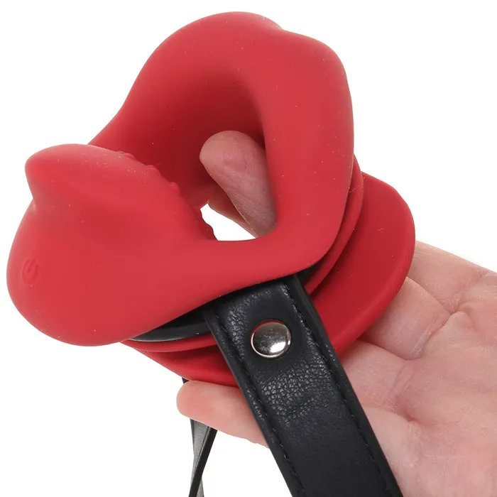 XR Brands Male Sex Toys Master Series Vibrating Sissy Mouth Gag